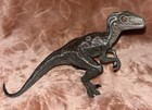 Papo Dinosaurs Grey Velociraptor Figure Movable Jaw 2005