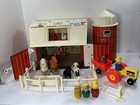 Vintage 1967 Fisher Price Family Farm  915 Little People Wood Characters