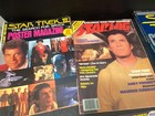 Vintage Star Trek Magazines And Books - Spock Kirk Picard Starlog Mr  Scott Mad