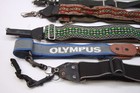 Large Lot Of Vintage Camera Neck Straps Clover Hippie Style Used