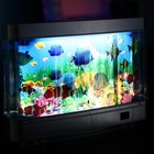 Fake Fish Tank Mini Aquarium Artificial Tropical Fish Decorative Night Light