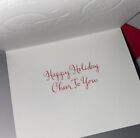 Papyrus Boxed Christmas Cards - Festive Bicycle 20 Ct