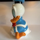Vintage Walt Disney Productions Donald Duck Cookies Ceramic Cookie Jar 