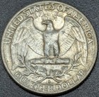 1964  d  Washington Quarter      90  Silver Eagle  Fine F 1h
