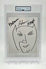 Adam West Signed Batman Hand-drawn Sketch Art Autograph Psa Slabbed Gem Mint 10