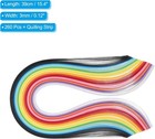 Quilling Strips Paper 1 8  3mm  39cm Origami Paper 260pcs