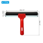 8 Inch Rubber Roller Brayer Rolling Tools For Printing Printmaking  Black