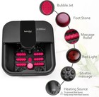 X Large Feet  Foot Spa Bath Massager Heat Soaker Massage Bubble Roller Deep Soak