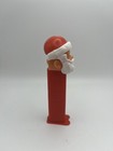 Vintage Pez Dispenser Santa Claus Eyes Closed W  Feet Red - Made In Yugoslavia