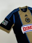 Philadelphia Union 2012-2013 Home Jersey Adidas Mls Soccer Men   s Size Small
