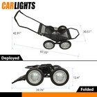 New Crawler 500lb Capacity Foldable Multi Use Deer Game Recovery Cart Black