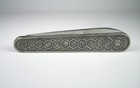 Sterling Silver Shabbat Folding Knife Israel Vintage 1950s Hebrew 12 Tribes