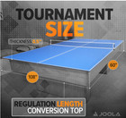 Ping Pong Pool Table Top Full Size Official Tournament Billiard Table Conversion