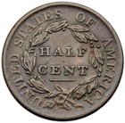 1809 C-6 R-1 Classic Head Half Cent Coin 1 2c