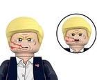 Donald J Trump President Lego Themed Assassination Minifigure Bloody Maga