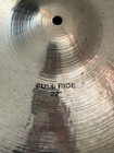 Paiste Twenty Custom Collection Full Ride Cymbal 22  Single Piece 22 Inch Rare