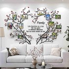 Decorsmart Love Family Tree Wall Decor Picture Frame Collage Removable Acrylic