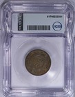 1864 Two Cent 2c Icg Au55