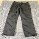 Bass Pro Shops Guidewear Gore-tex Rain Pants Mens Xl Black Waterproof Fishing