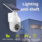 Solar Sensitive Dummy Security Camera Fake Waterproof Light Surveillance Outdoor