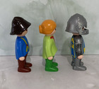 Playmobil Figures Man Woman Knight Noah Wife Chunky Figure Castle Toy Set Lot