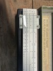 Vintage Keuffel   Esser K e No  4053-3 Slide Rule With Original Case Usa