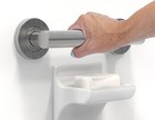 Bath  Shower And Toilet Safety Grab Bar For Seniors And Handicaps  Ada Compli   