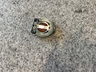 Horseshoe Belt Buckle With Silver Dollar Screw Back Mount Silver