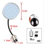 2   1157 Led Turn Signal Insert Lights Smoke Lens For Harley Motorcycle Dyna