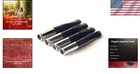 Series 4-pack Cigarette Holder   10 Filters - Elegant Black   Silver