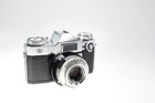 Zeiss Ikon Contaflex Super Film Camera Body W 50mm F2 8 Lens  g169