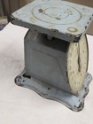Antique 1912 1913 Wedgeway 25lb Black Chippy  Rusty And Working Counter Scale