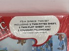 Vintage Disney Mickey Mouse Balloon 3 Piece Twin Sheet Set New-sealed