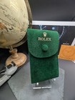 Rolex Watch Pouch Green Velvet Travel Case Vintage Style Watch Holder Pocket