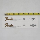 Fender 60 s Strat Waterslide Guitar Neck Headstock Decals W  Cs Logo  set Of 2 