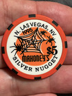  5 Mahoney s Silver Nugget Casino Poker Chip Las Vegas Nevada Halloween 1995