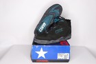 Nos Vtg 90s Converse Speed Pull Mid Leather Basketball Shoes Sneakers Youth 4 5y