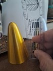 Lava Lamp Cone Endcap Cap Gold Silver