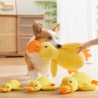 Dog Plush Squeaky Duck Toy Bite Resistant Chew Toy For Large Dogs Puppy Pet