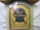 Vintage 1981 Pabst Blue Ribbon Crystal Heritage Lighted Bar Sign Display Tested