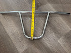 Handlebar Bmx Cw 10   Rise Freestyle Bike Chrome 22 2 Old School Bars
