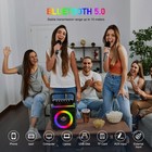 Karaoke Machine With Two Wireless Microphones  Portable Karaoke Speaker With    
