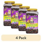 Premium Cockatiel Bird Food Seeds Vitamins Amino Acids No Sugar 4 5lb Jar New