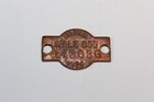 Vintage 1928 Virginia Dog Tax Tag License Brass Tags   43