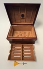 Quality Importers Tradition 125-200 Cigar Solid Cherry Wood Spanish Cedar W key