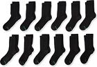 Hanes Boys Double Tough Cushioned Crew Socks  12 Pairs   Boys  9-2 1 2