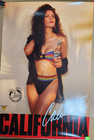 Miller Genuine Draft Beer Poster - Caliente California - Sexy Woman In Bikini
