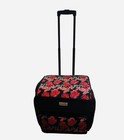 Everything Mary Xl Rolling Craft Tote Portable Storage Organizer For Sewing Pink