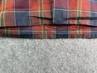 Vintage Penneys Towncraft Shirt Mens M Red Plaid Button Up Short Sleeve 50s 60s