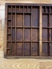 Antique Large Wood Printer Type Set Drawer 32 X 16 5